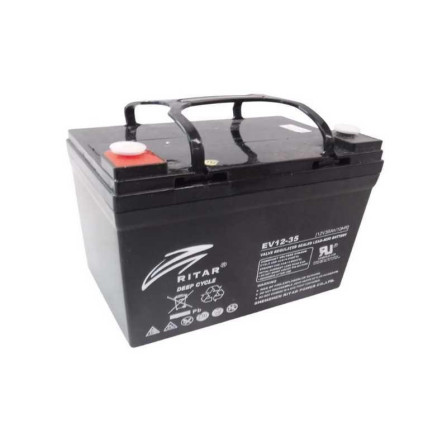 Batería Ritar RA12-35 (12V 35Ah) – Energía segura y compacta para respaldo esencial