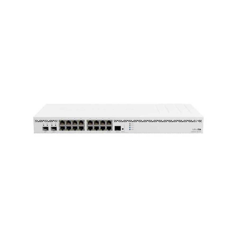 Router MikroTik CCR2004-16G-2S+ Potencia y confiabilidad para redes profesionales