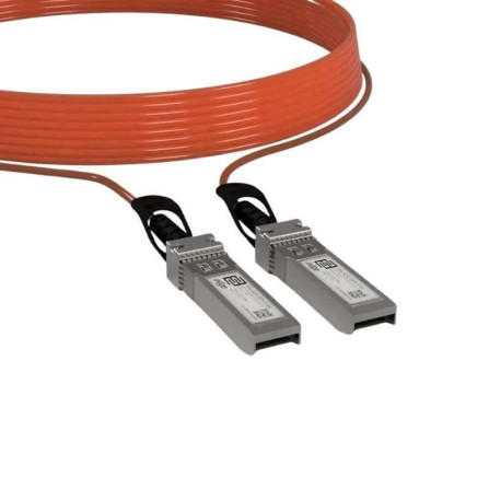 Cable de Fibra Activo MikroTik S+AO0005 – Enlace 10 Gbps rápido y flexible