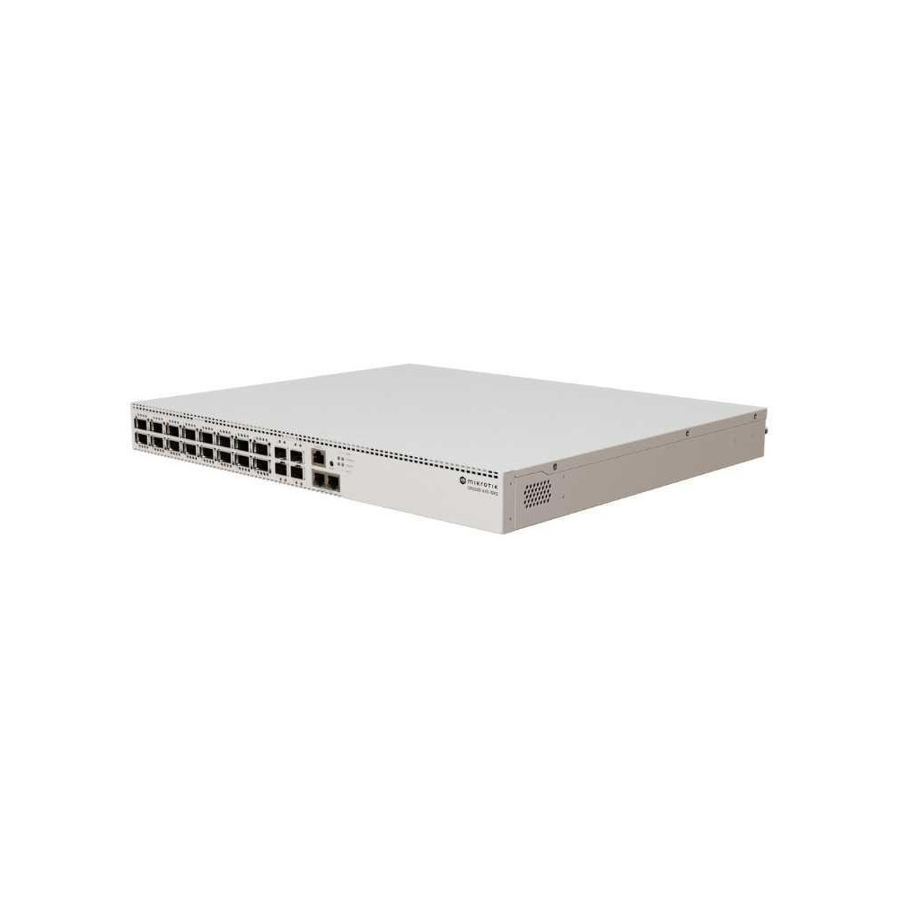Switch MikroTik CRS520-4XS-16XQ-RM – Potencia masiva 100G para infraestructuras de alto rendimiento