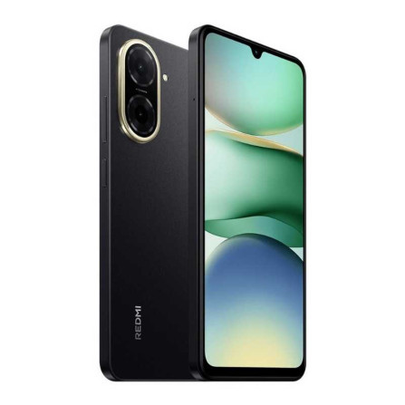 XIAOMI REDMI A5 6.88” HD+ RAM (4GB FSC/4GB VRT) 128GB ALM. CAM. 32MP/8MP FRONTAL USB-C BAT. 5200MAH 15W BLACK ANDROID 15 GARAN