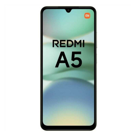 XIAOMI REDMI A5 6.88” HD+ RAM (4GB FSC/4GB VRT) 128GB ALM. CAM. 32MP/8MP FRONTAL USB-C BAT. 5200MAH 15W BLACK ANDROID 15 GARAN