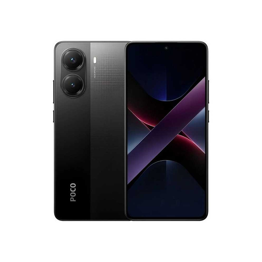 XIAOMI POCO X7 6,67" AMOLED 1.5K 120Hz 3D CURVO RAM 8GB 256GB ALM CAM. 50MP/FRONT 20MP BAT. 5110 mAh 45W ANDROID 14 IP68 NEGRO G
